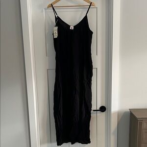 Chic Black Sleeveless Pantsuit - 115